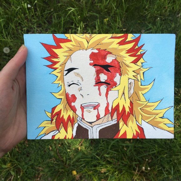 Demon Slayer Other - Rengoku Kyojuro Demon Slayer Painting